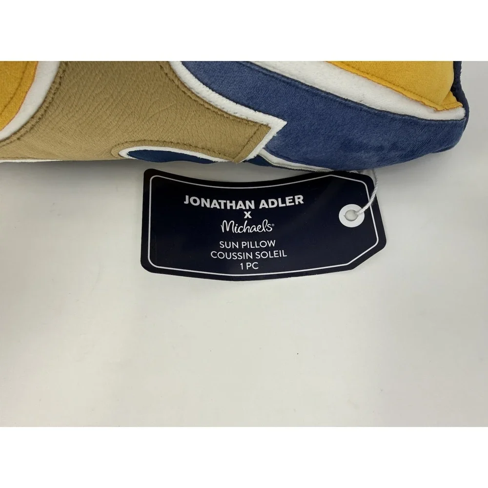 Jonathan Adler Michael X Sun Rectangle Pillow NWT